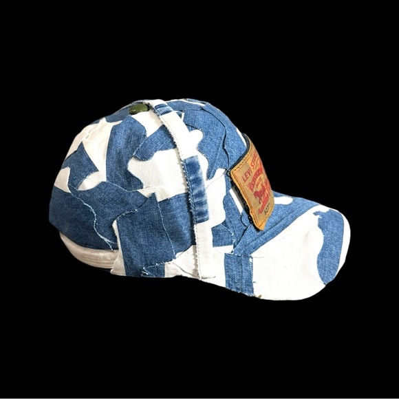 Unisex Custom made patchwork denim cap - Picture 16 of 16
